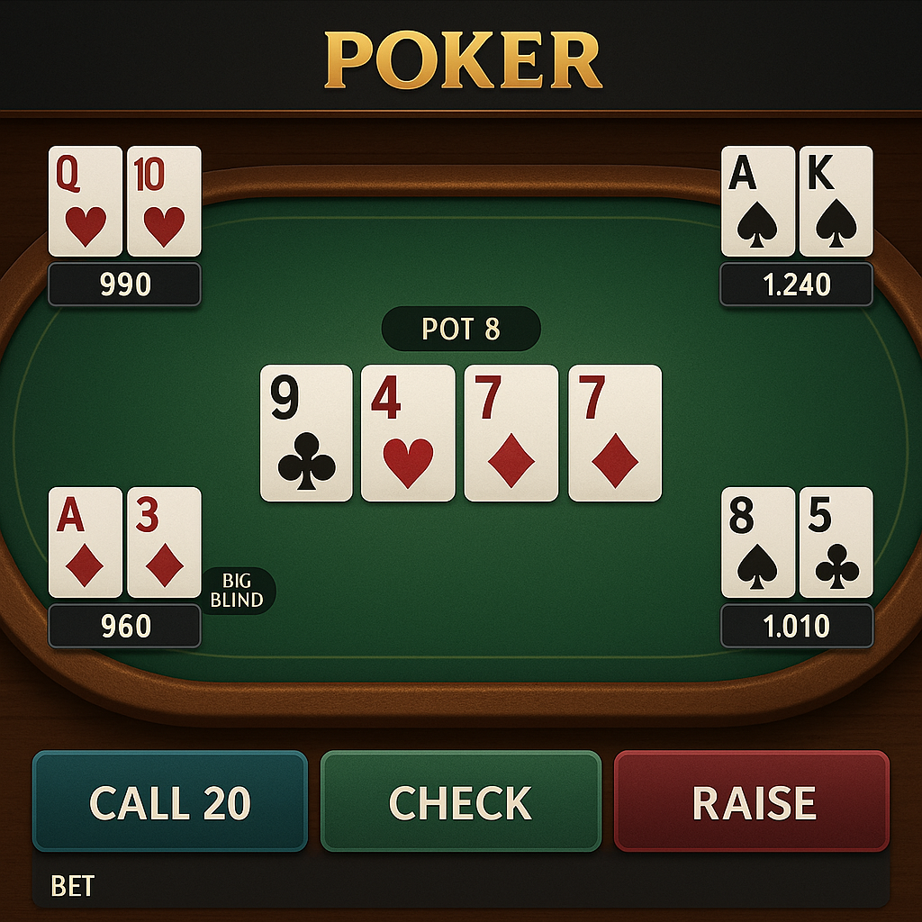 MyEmpire - Poker Table Game - Texas Hold'em Casino