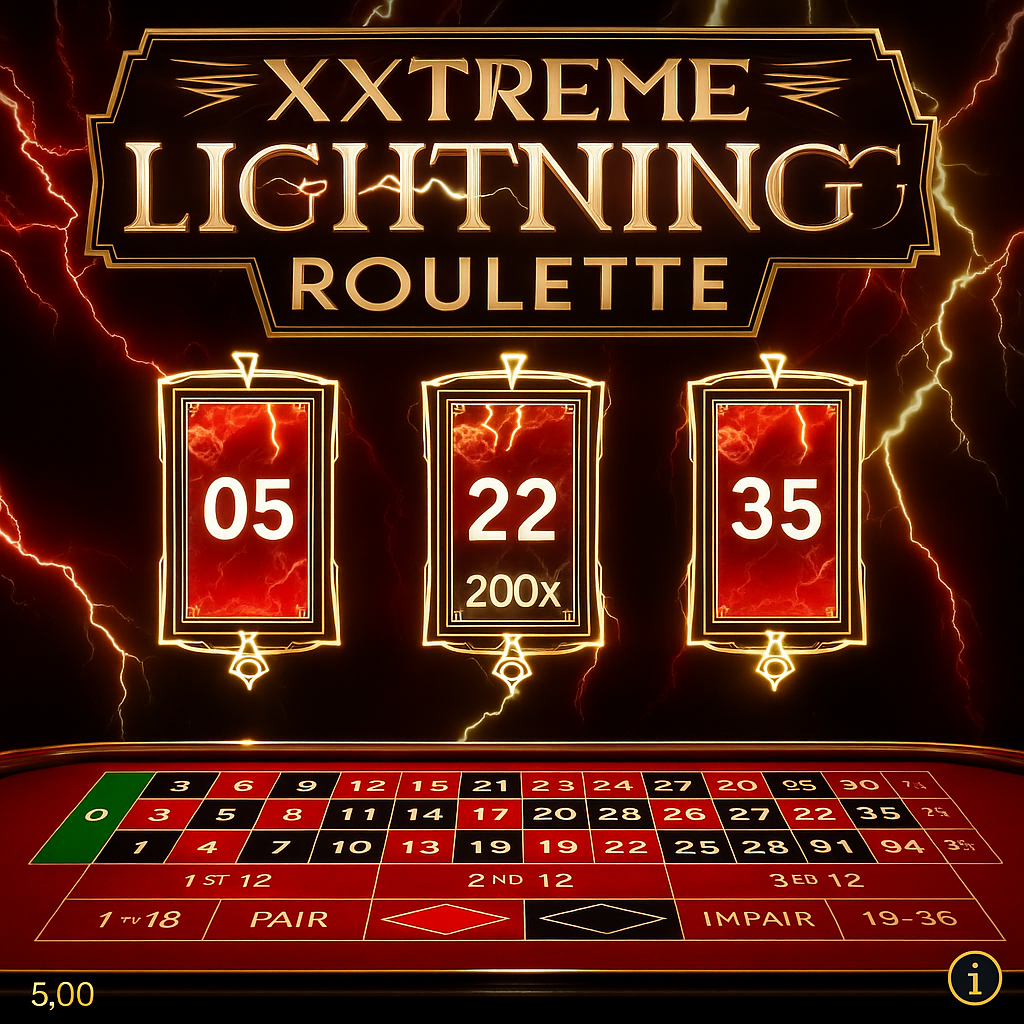 MyEmpire - XXXTREME Lightning Roulette Live - Casino Game